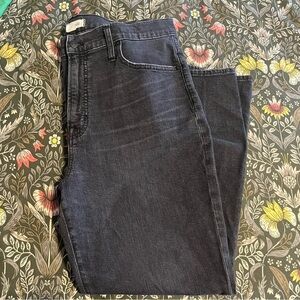 Madewell Black Perfect Vintage Crop Jean